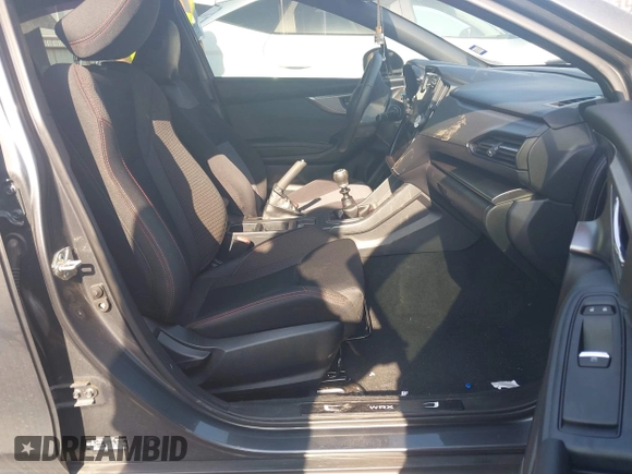 2022 Subaru WRX Premium with VIN JF1VBAF61N9032210, listed as a IAAI auction lot 42037353 with 33,886 mi miles and . Bid and sale history available at DreamBid. Image 5.
