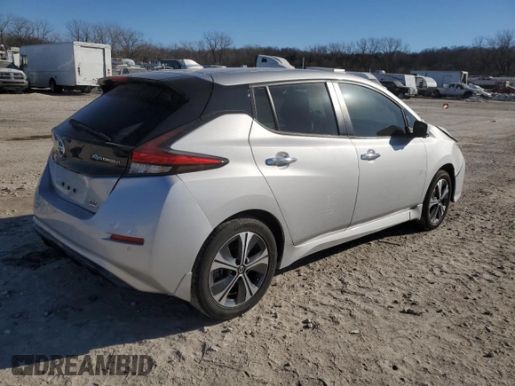 2022 Nissan LEAF SV Plus with VIN 1N4BZ1CV8NC551509, listed as a Copart auction lot 88033145 with 39,679 mi miles and Salvage Title. Bid and sale history available at DreamBid. Image 3.