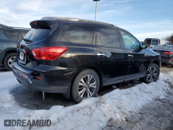 2020 Nissan Pathfinder S with VIN 5N1DR2AM4LC644586, listed as a Copart auction lot 52710095 with 68,699 mi miles and Clean Title. Bid and sale history available at carsss.com. Image 3.