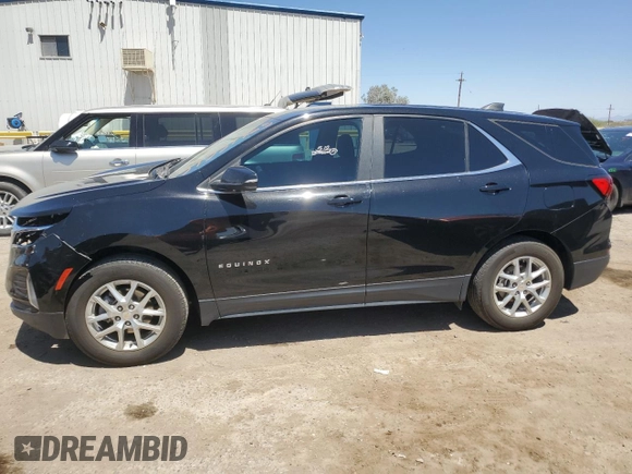 2023 Chevrolet Equinox LT z VIN 3GNAXKEG6PL273532, wystawiony jako Copart lot #57557705 z przebiegiem 36 354 mil mil oraz Szkoda całkowita • Salvage title. Historia ofert i sprzedaży dostępna na DreamBid. Obrazek 1.