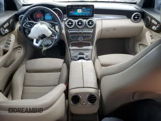 2019 Mercedes-Benz C 300 with VIN WDDWK8DB6KF827909, listed as a Copart auction lot 51114875 with 55,903 mi miles and Salvage Title. Bid and sale history available at carsss.com. Image 8.