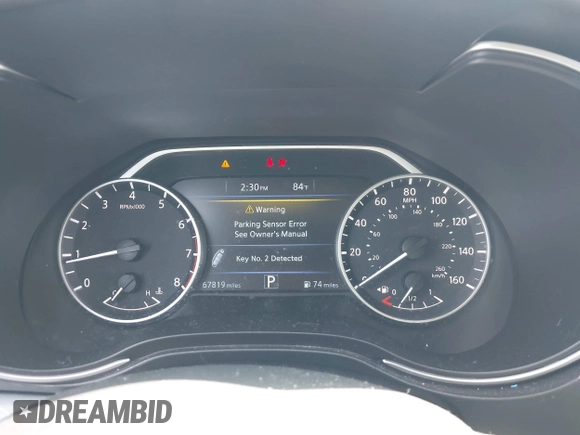 2018 Nissan Maxima SV with VIN 1N4AA6APXJC369633, listed as a IAAI auction lot 42256821 with 67,819 mi miles and . Bid and sale history available at DreamBid. Image 7.