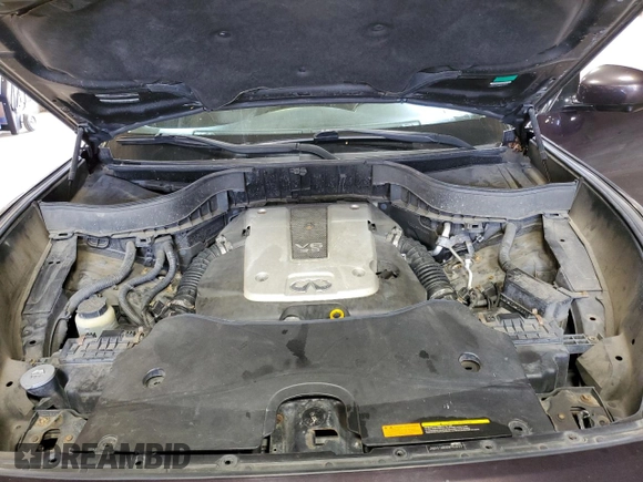 2011 Infiniti FX with VIN JN8AS1MW9BM733523, listed as a Copart auction lot 56670815 with 105,195 mi miles and Salvage title. Bid and sale history available at DreamBid. Image 12.