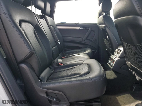2012 Audi Q7 3.0T S line with VIN WA1DGAFE5CD006549, listed as a Copart auction lot 44615025 with 164,019 mi miles and Salvage Title. Bid and sale history available at carsss.com. Image 10.