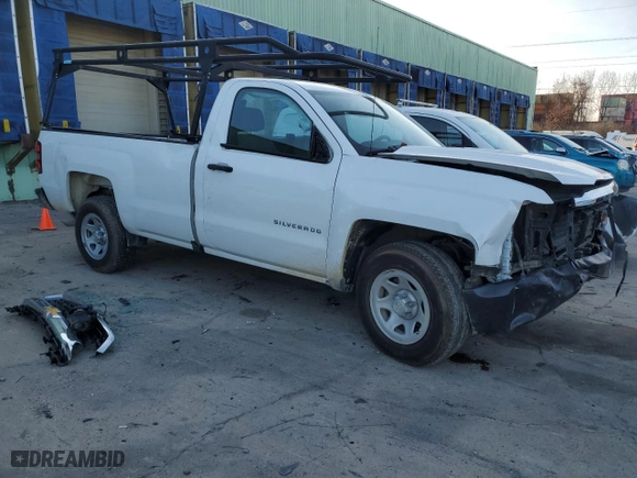2018 Chevrolet Silverado 1500 LS with VIN 1GCNCNEH2JZ238549, listed as a Copart auction lot 84554544 with 77,173 mi miles and Salvage Title. Bid and sale history available at carsss.com. Image 4.