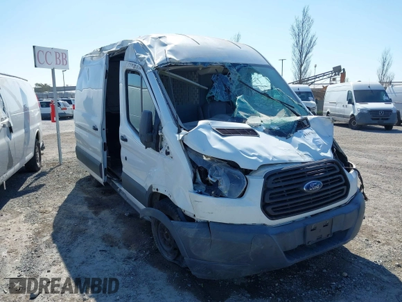 2017 Ford Transit with VIN 1FTYE1CM3HKB50922, listed as a IAAI auction lot 41676383 with 162,206 mi miles and . Bid and sale history available at DreamBid. Image 1.