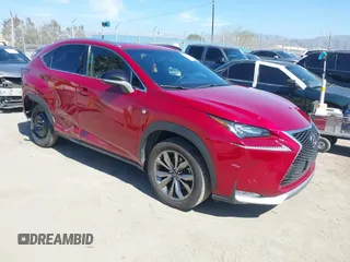 2015 Lexus NX 200t with VIN JTJYARBZ3F2000634, listed as a IAAI auction lot 41658026 with 94,604 mi miles. Bid and sale history available at carsss.com. Image 1.