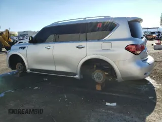 2015 Infiniti QX80 z VIN JN8AZ2NF3F9571753, wystawiony jako Copart lot #55229565 z przebiegiem 115 777 mil mil oraz Czysty tytuł • Clean title. Historia ofert i sprzedaży dostępna na DreamBid. Obrazek 2.