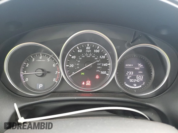 2014 Mazda CX-5 Touring with VIN JM3KE2CY1E0379158, listed as a Copart auction lot 50085935 with 90,340 mi miles and Salvage Title. Bid and sale history available at carsss.com. Image 9.