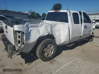 2007 Chevrolet Silverado 1500 Work Truck with VIN 2GCEC19C571681805, listed as a Copart auction lot 58482124 with 0 mi miles and Salvage Title. Bid and sale history available at carsss.com. Image 3.