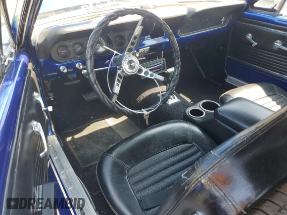 1966 Ford Mustang z VIN 6T07T251952, wystawiony jako Copart lot #54637135 z przebiegiem 94 937 mil mil oraz Czysty tytuł • Clean title. Historia ofert i sprzedaży dostępna na DreamBid. Obrazek 8.