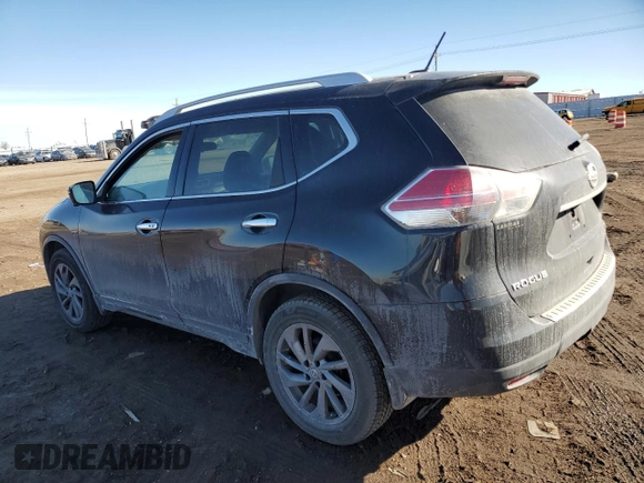 2016 Nissan Rogue SV with VIN 5N1AT2MV1GC870776, listed as a Copart auction lot 46496275 with 109,718 mi miles and Clean Title. Bid and sale history available at DreamBid. Image 2.
