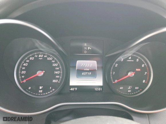 2017 Mercedes-Benz C-Class C 300 with VIN 55SWF4JB4HU222035, listed as a Copart auction lot 71503154 with 63,719 mi miles and Clean Title. Bid and sale history available at carsss.com. Image 9.