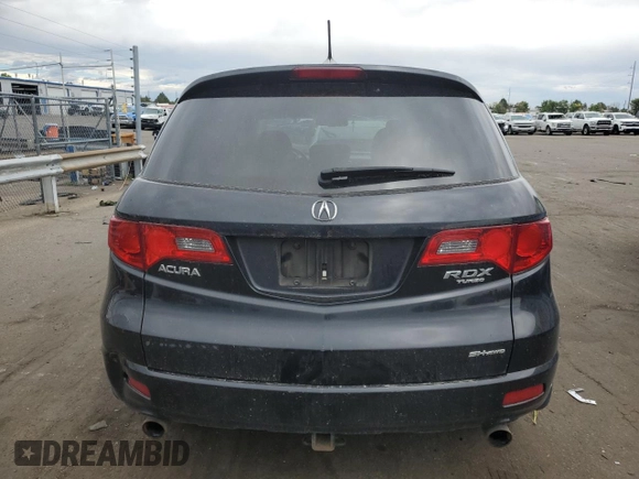 2008 Acura RDX with VIN 5J8TB18238A006207, listed as a Copart auction lot 61285924 with 169,929 mi miles and Salvage Title. Bid and sale history available at DreamBid. Image 6.