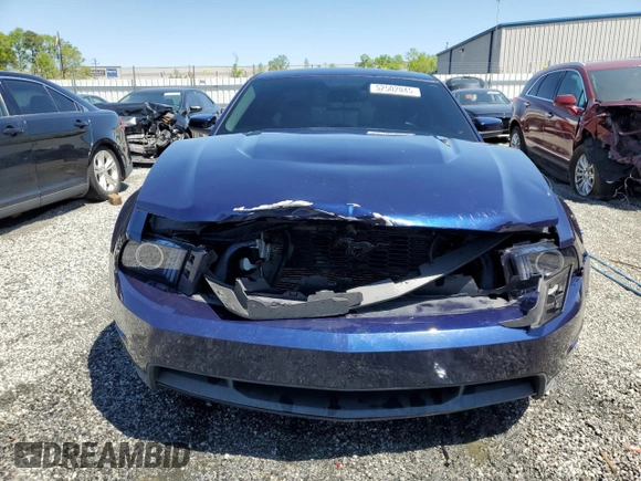 2010 Ford Mustang GT with VIN 1ZVBP8CH5A5161630, listed as a Copart auction lot 52502045 with 140,995 mi miles and Salvage title. Bid and sale history available at DreamBid. Image 5.