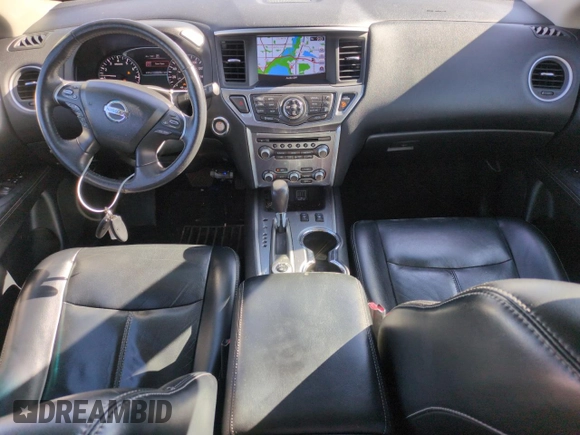 2018 Nissan Pathfinder S with VIN 5N1DR2MM0JC642391, listed as a Copart auction lot 53089395 with 91,571 mi miles and Salvage Title. Bid and sale history available at DreamBid. Image 8.