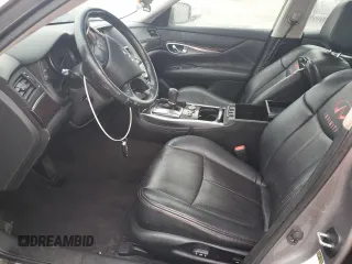 2012 Infiniti M with VIN JN1BY1AR2CM390328, listed as a Copart auction lot 44988325 with 175,694 mi miles and Salvage Title. Bid and sale history available at DreamBid. Image 7.