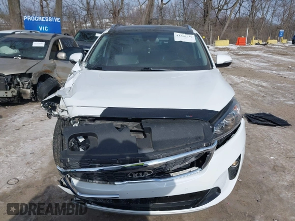2019 Kia Sorento EX with VIN 5XYPHDA59KG464880, listed as a IAAI auction lot 41380730 with 93,817 mi miles and . Bid and sale history available at carsss.com. Image 12.