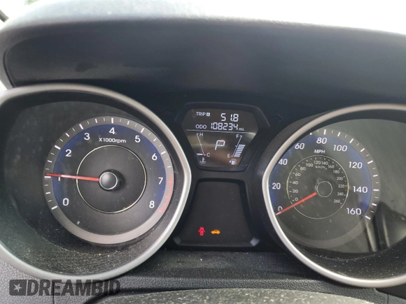2012 Hyundai Elantra GLS с VIN KMHDH4AE4CU462775, выставлен на аукционе Copart как лот 56914845 с пробегом 108 234 миль миль и Списание • Salvage title. История ставок и продаж доступна на DreamBid. Изображение 9.