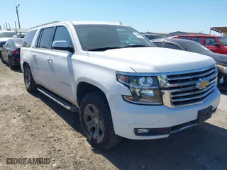 2019 Chevrolet Suburban LT with VIN 1GNSKHKC2KR297254, listed as a IAAI auction lot 41765492 with 63,058 mi miles. Bid and sale history available at carsss.com. Image 1.