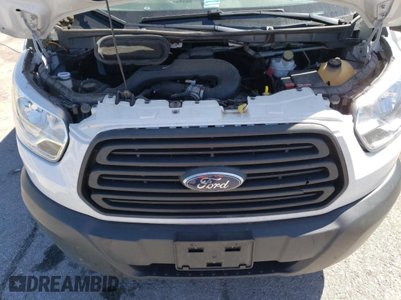 2019 Ford Transit with VIN 1FTYR1ZM1KKB34575, listed as a Copart auction lot 51759335 with 112,605 mi miles and Salvage Title. Bid and sale history available at DreamBid. Image 12.
