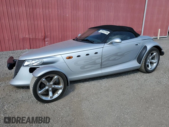 2000 Plymouth Prowler z VIN 1P3EW65G0YV603641, wystawiony jako Copart lot #72117774 z przebiegiem 75 081 mil mil oraz Tytuł czysty. Historia ofert i sprzedaży dostępna na DreamBid. Obrazek 1.