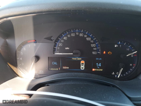 2015 Cadillac ATS Sedan Luxury AWD with VIN 1G6AH5SX4F0114583, listed as a Copart auction lot 49296385 with 149,449 mi miles and Salvage Title. Bid and sale history available at carsss.com. Image 9.