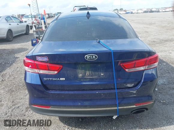 2018 Kia Optima LX with VIN 5XXGT4L37JG207956, listed as a IAAI auction lot 42121234 with 167,632 mi miles. Bid and sale history available at carsss.com. Image 17.