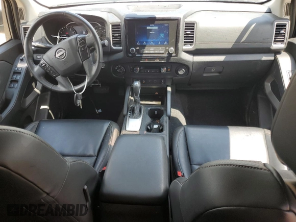 2022 Nissan Frontier Pro-4X with VIN 1N6ED1EK2NN665676, listed as a Copart auction lot 62033425 with 22,776 mi miles and Salvage title. Bid and sale history available at DreamBid. Image 8.
