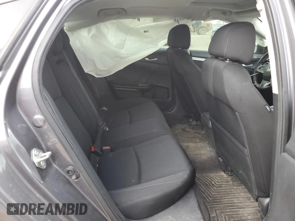 2017 Honda Civic EX with VIN 2HGFC2F87HH016523, listed as a Copart auction lot 53541115 with 156,221 mi miles and Salvage Title. Bid and sale history available at DreamBid. Image 10.
