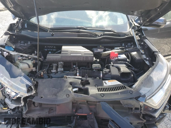 2020 Honda CR-V Touring with VIN 2HKRW2H96LH677520, listed as a Copart auction lot 52264155 with 33,909 mi miles and Salvage Title. Bid and sale history available at DreamBid. Image 14.