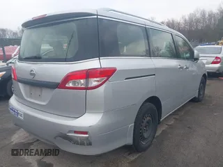 2014 Nissan Quest SL with VIN JN8AE2KP8E9104822, listed as a IAAI auction lot 42032346 with 90,558 mi miles. Bid and sale history available at carsss.com. Image 4.