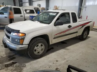 2008 Chevrolet Colorado LS with VIN 1GCCS19E988172147, listed as a Copart auction lot 87758995 with 109,943 mi miles and Salvage Title. Bid and sale history available at carsss.com. Image 1.