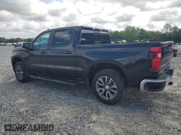 2021 Chevrolet Silverado 1500 LT with VIN 3GCUYDED2MG119375, listed as a Copart auction lot 54945035 with 131,460 mi miles and Clean Title. Bid and sale history available at DreamBid. Image 2.