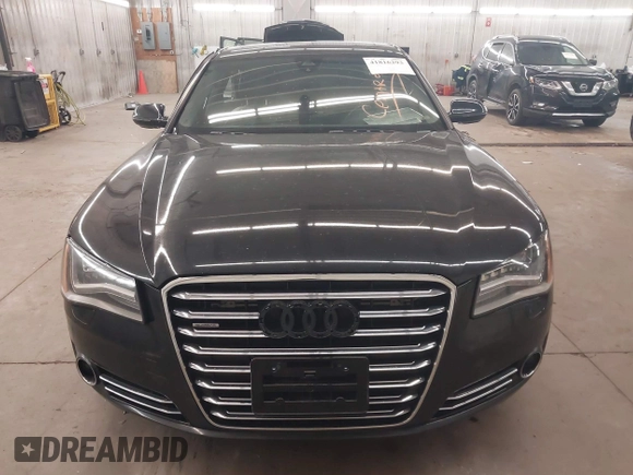 2012 Audi A8 with VIN WAUAVAFD3CN009835, listed as a IAAI auction lot 41816293 with Not provided miles and . Bid and sale history available at DreamBid. Image 12.
