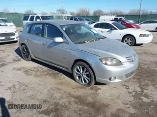 2004 Mazda 3 s with VIN JM1BK143641150546, listed as a IAAI auction lot 41378222 with 227,564 mi miles and . Bid and sale history available at DreamBid. Image 1.