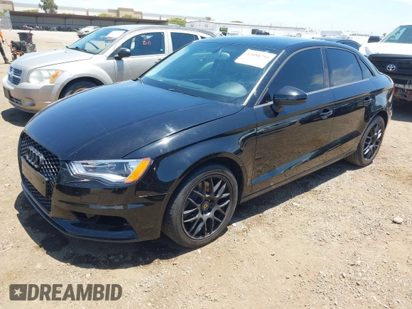 2015 Audi A3 Premium with VIN WAUACGFF2F1097587, listed as a IAAI auction lot 42688795 with 150,884 mi miles and . Bid and sale history available at DreamBid. Image 2.