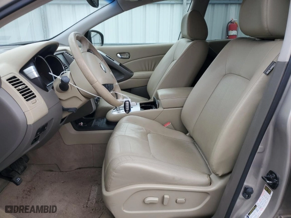 2010 Nissan Murano S with VIN JN8AZ1MU5AW012354, listed as a Copart auction lot 47830315 with 158,218 mi miles and Salvage Title. Bid and sale history available at carsss.com. Image 7.