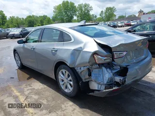 2025 Chevrolet Malibu LT with VIN 1G1ZD5ST7SF135128, listed as a IAAI auction lot 42174305 with 12,007 mi miles and . Bid and sale history available at DreamBid. Image 3.
