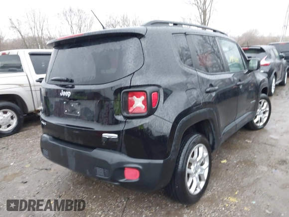 2015 Jeep Renegade Latitude with VIN ZACCJBBT0FPB47113, listed as a IAAI auction lot 41493849 with 116,197 mi miles and . Bid and sale history available at DreamBid. Image 4.