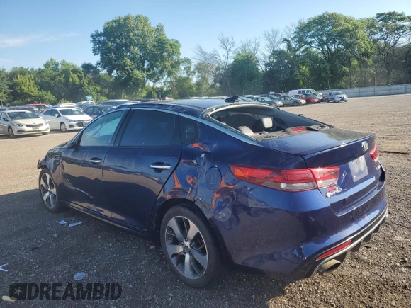 2018 Kia Optima SX with VIN 5XXGW4L23JG210058, listed as a Copart auction lot 63927555 with 70,101 mi miles and Clean title. Bid and sale history available at DreamBid. Image 2.