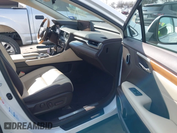 2017 Lexus RX with VIN 2T2BGMCA6HC019097, listed as a IAAI auction lot 41593480 with 58,090 mi miles. Bid and sale history available at carsss.com. Image 5.