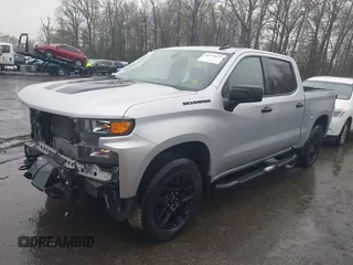 2021 Chevrolet Silverado 1500 Custom with VIN 1GCPYBEK0MZ291209, listed as a IAAI auction lot 41979630 with 62,364 mi miles and . Bid and sale history available at DreamBid. Image 2.
