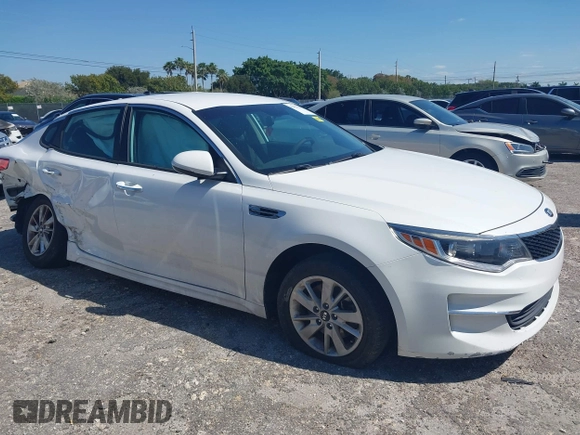 2018 Kia Optima LX with VIN 5XXGT4L33JG193537, listed as a IAAI auction lot 42033237 with 150,944 mi miles. Bid and sale history available at carsss.com. Image 14.
