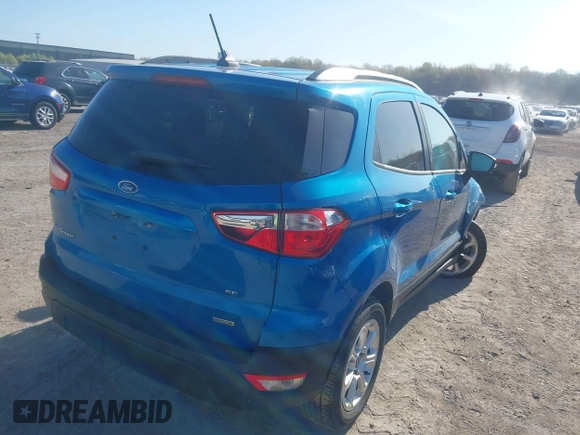 2019 Ford EcoSport SE with VIN MAJ3S2GE9KC280576, listed as a IAAI auction lot 42103070 with 50,018 mi miles and . Bid and sale history available at DreamBid. Image 4.