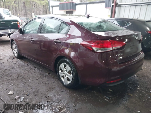 2018 Kia Forte LX with VIN 3KPFK4A79JE258999, listed as a IAAI auction lot 41769396 with 86,597 mi miles. Bid and sale history available at carsss.com. Image 3.