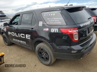 2015 Ford Utility Police Interceptor with VIN 1FM5K8AR2FGB62171, listed as a Copart auction lot 68661844 with 149,473 mi miles and Salvage Title. Bid and sale history available at carsss.com. Image 2.