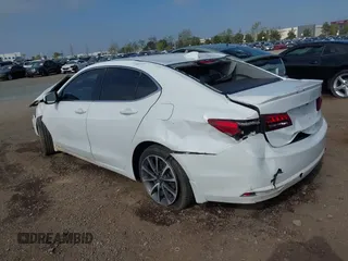 2016 Acura TLX Technology with VIN 19UUB2F52GA003305, listed as a IAAI auction lot 41861442 with 44,709 mi miles and . Bid and sale history available at DreamBid. Image 3.
