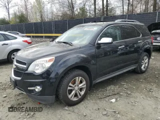 2013 Chevrolet Equinox LTZ with VIN 2GNFLGEK7D6408178, listed as a Copart auction lot 51952075 with 115,135 mi miles and Clean Title. Bid and sale history available at carsss.com. Image 1.