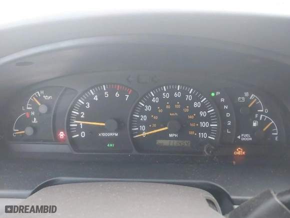 2002 Toyota Tundra SR5 with VIN 5TBBT44102S326707, listed as a IAAI auction lot 40971337 with 111,454 mi miles. Bid and sale history available at carsss.com. Image 7.